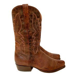 El Dorado Men's Leather Cowboy Boots